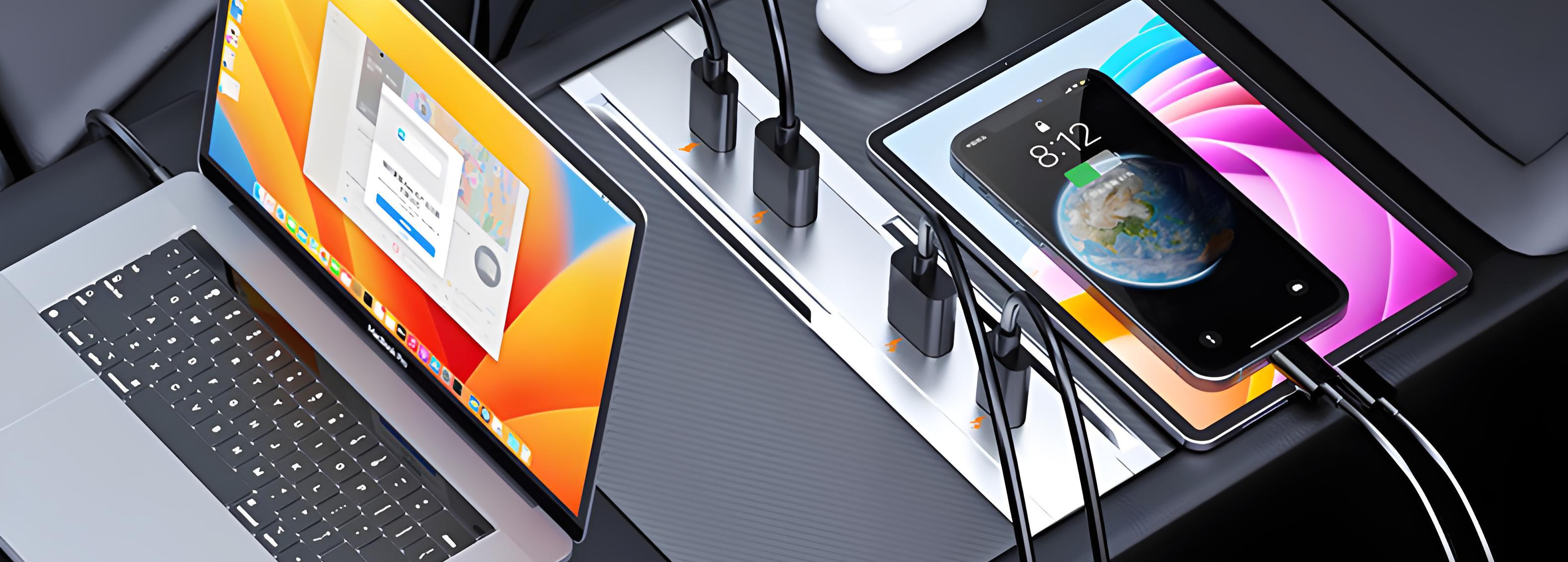 Tesla Model 3 Highland USB Hub Expansion Dock | Sentry Mode Ready - Tesery