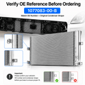 A/C Condenser for Tesla Model 3 2017–2020 (1077083-00-B) - Tesery Official Store