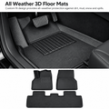 Accessories Kit for Tesla Model 3 Premium (2025+) – 12-Piece Must-Have Bundle for New Owners - Tesery Official Store