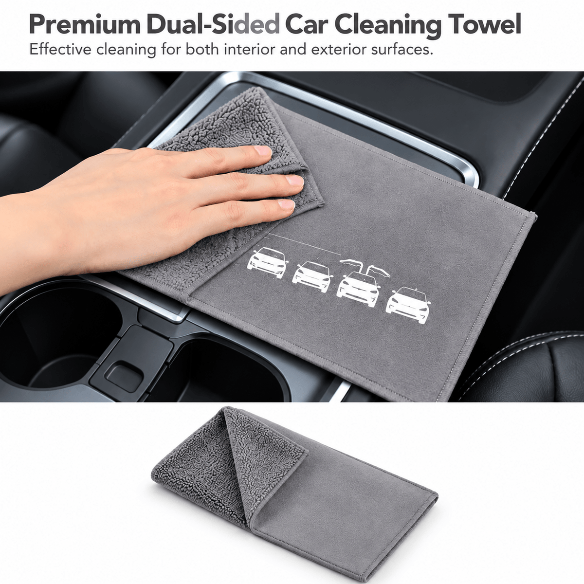 Accessories Kit for Tesla Model 3 Premium (2025+) – 12-Piece Must-Have Bundle for New Owners - Tesery Official Store