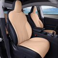 All Season Nappa Leather Seat Cover for Tesla Model 3/Y - Tesery Official Store