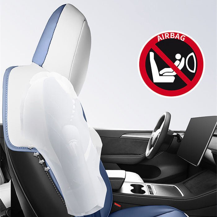 All Seasons Nappa Leather Seat Covers for Tesla Model Y - Tesery Official Store