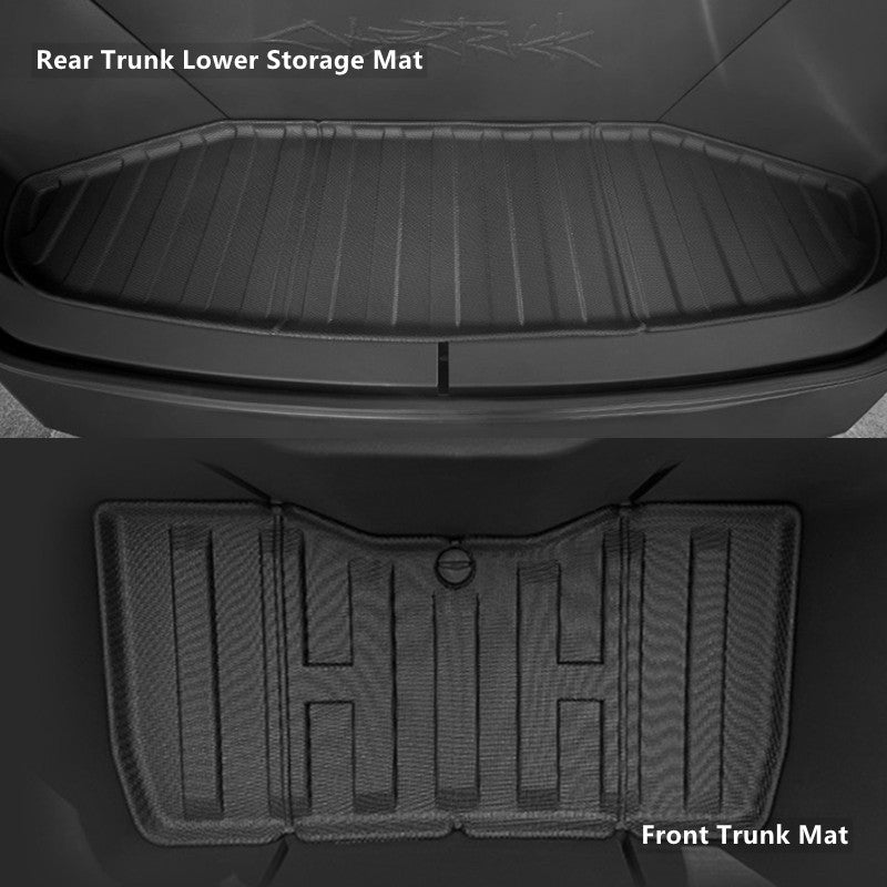 All Weather Front Rear Trunk Mats for Cybertruck - Tesery Official Store