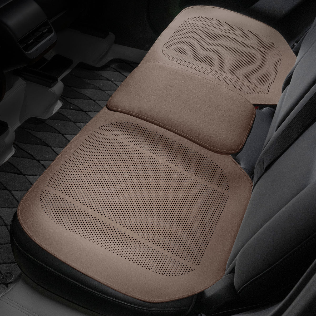 All - Wheather Nappa Leather Car Seat Covers for Tesla Model 3/Y/S/X - Tesery Official Store