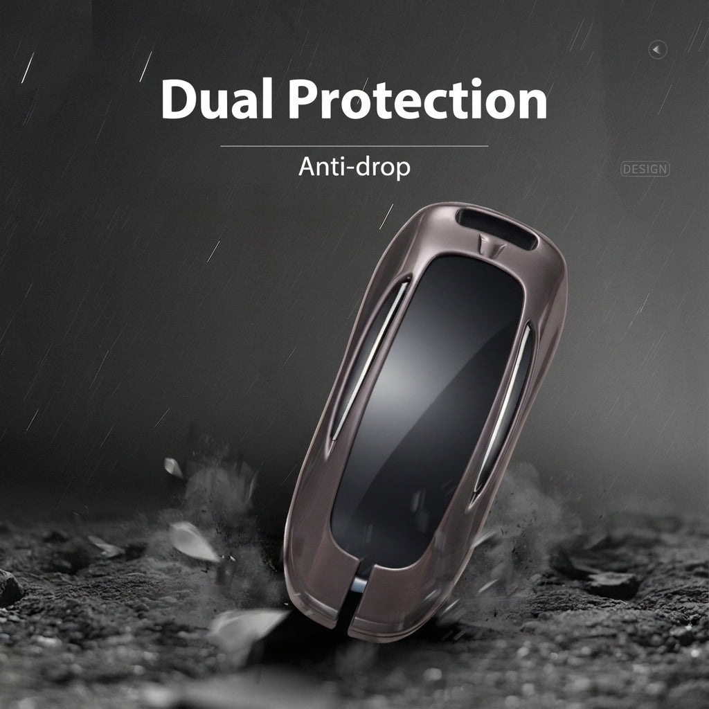 Alloy Key Fob Cover for Tesla Model 3 / Y / S / X – All - Cover Protection - Tesery Official Store