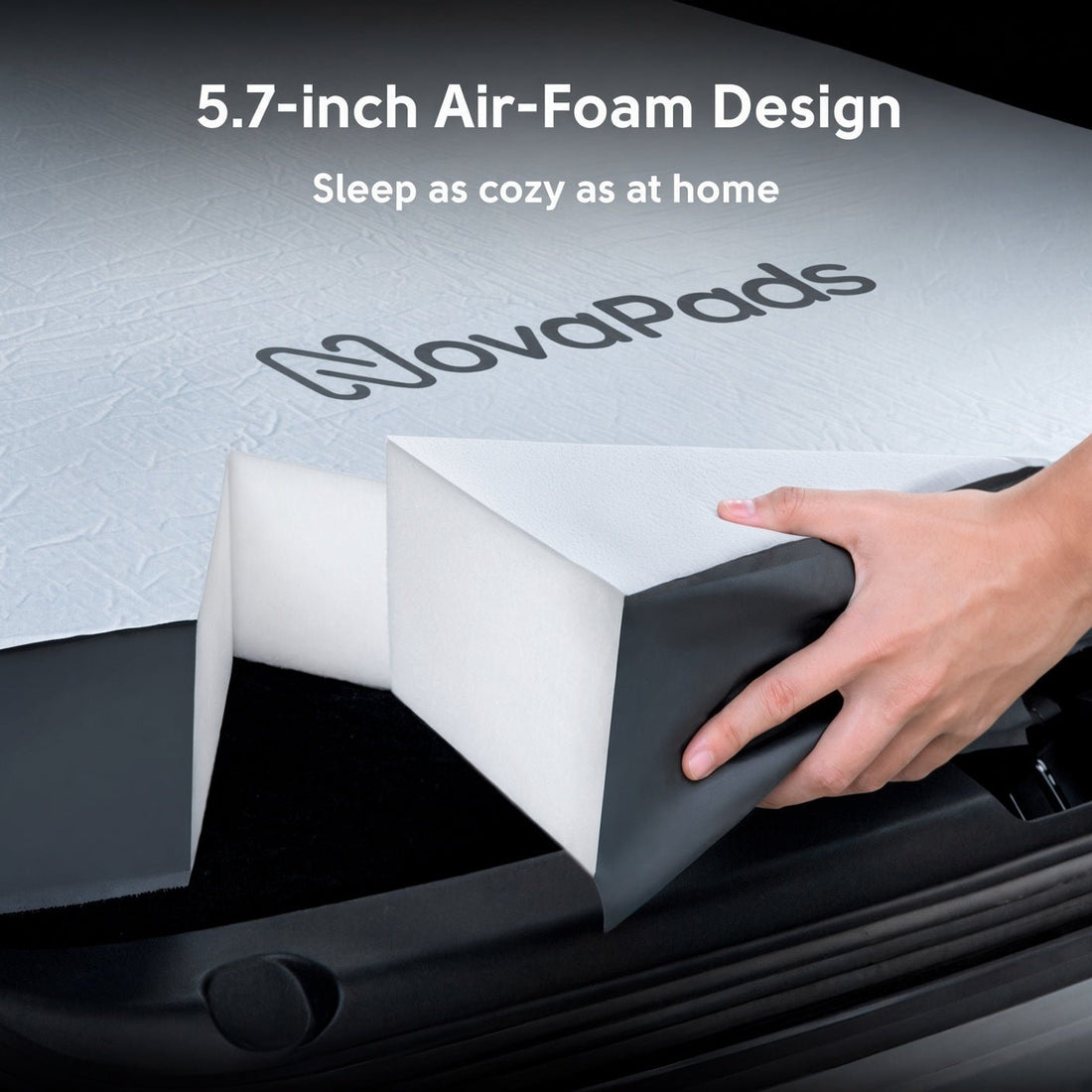 Auto-Leveling NovaPads Air-Foam Mattress for Model Y & Model Y Juniper - Tesery Official Store