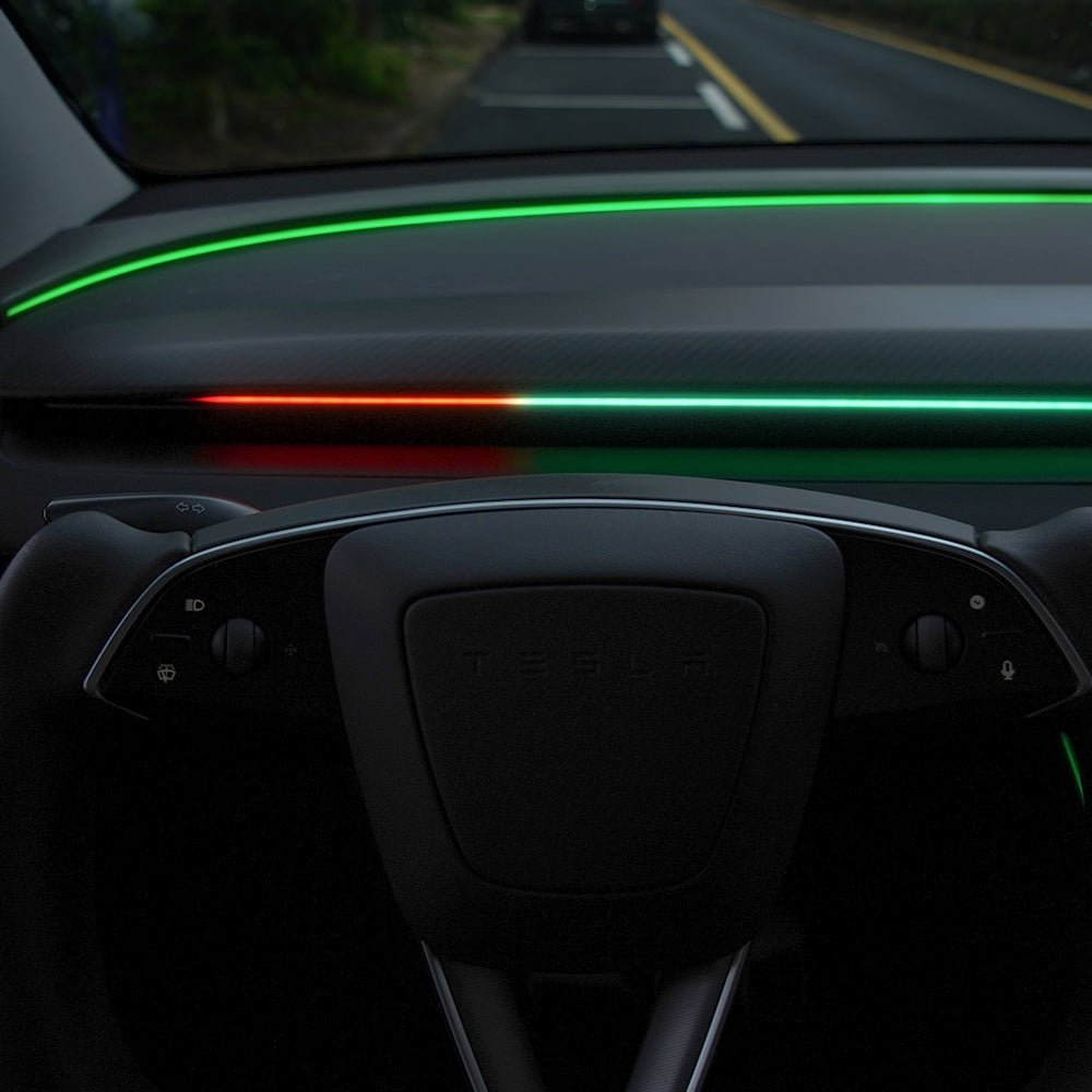 BSD Blind Spot Monitor RGB Ambient Lighting for Model 3/Y | OEM Screen Control - Tesery Official Store