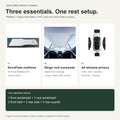 Camping Sleep Bundle for Tesla Model Y Juniper 2025+ – 5-Seat Premium - Tesery Official Store