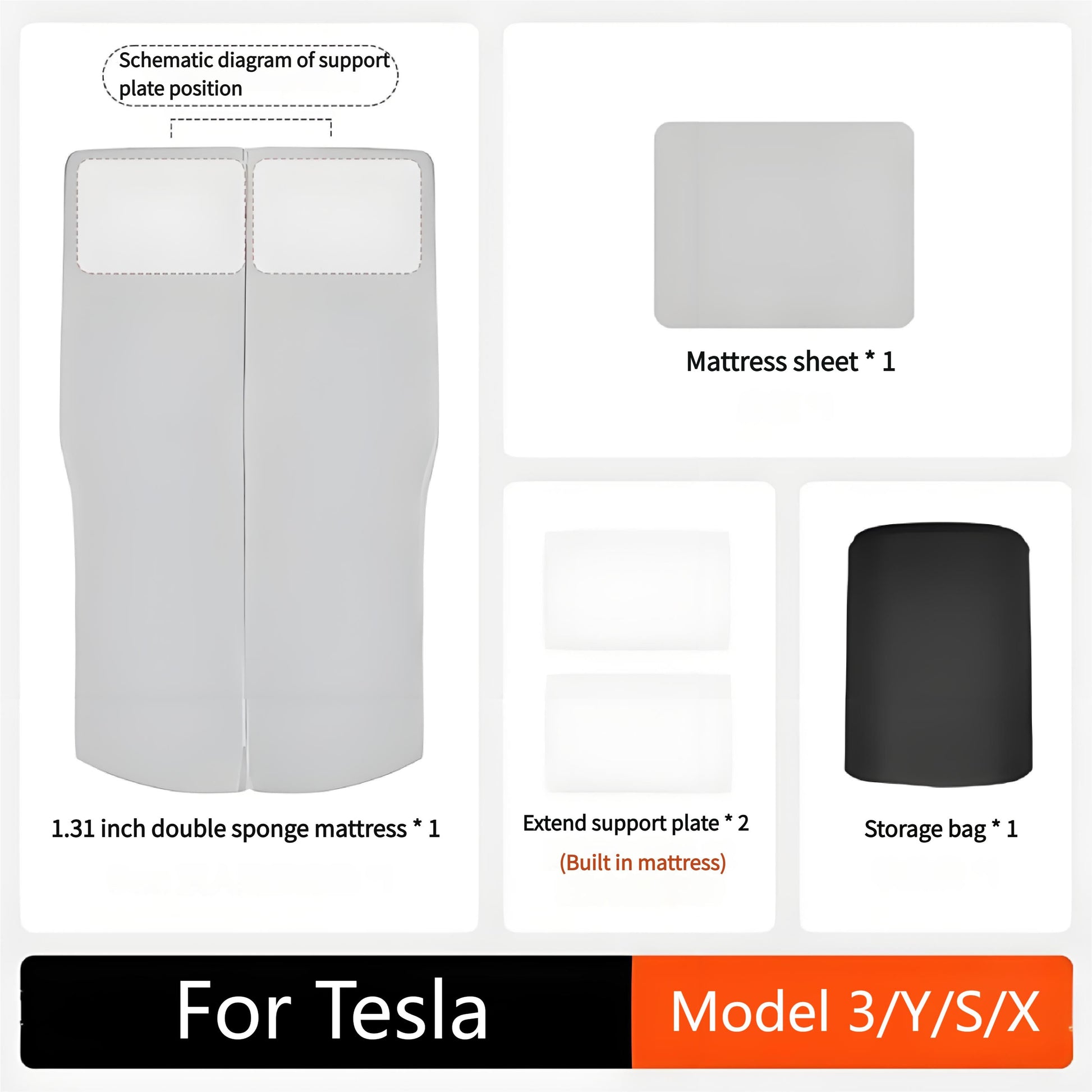 Car Camping Mattress for Tesla - Tesery Official Store