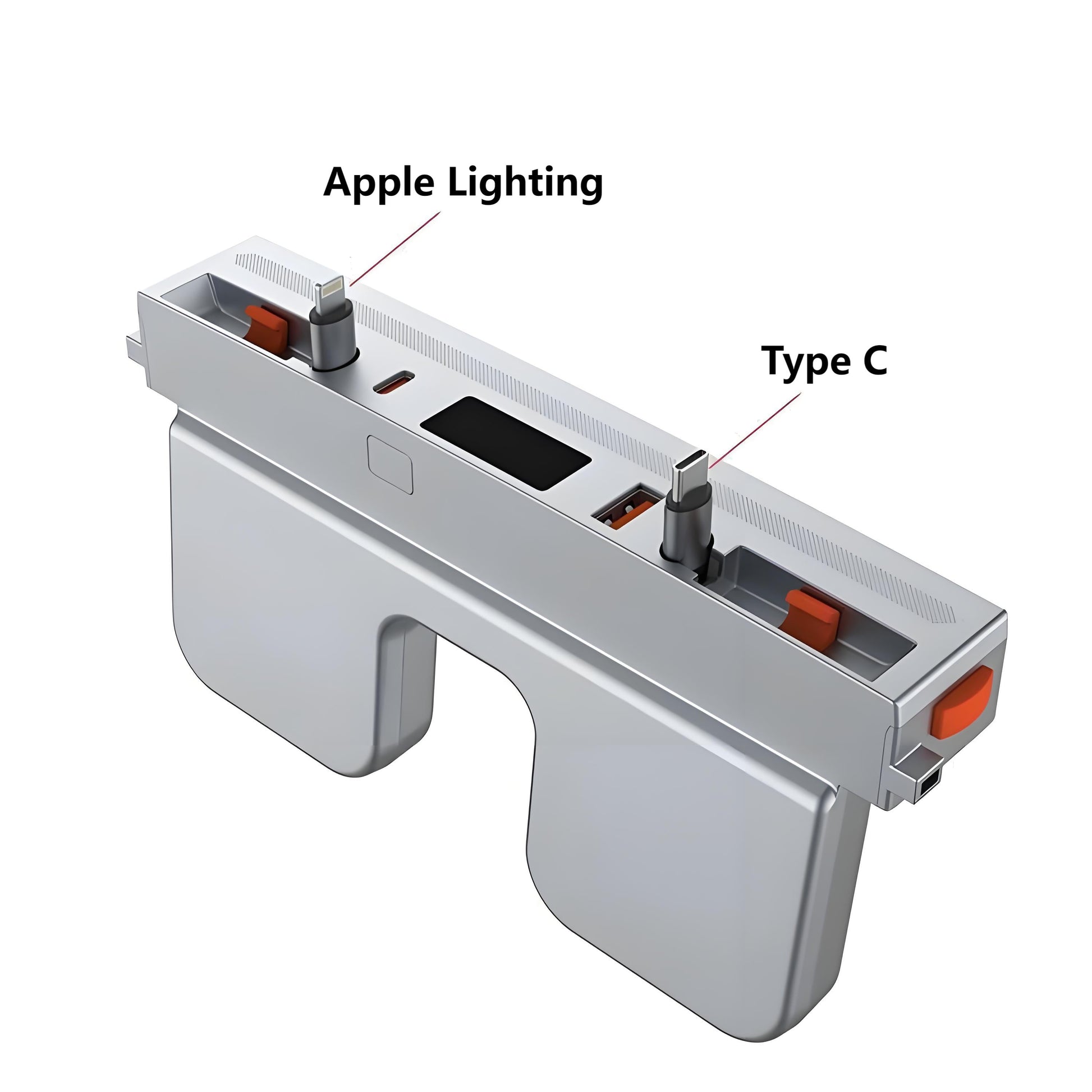 Center Console Ambient Light USB Hub Tesla Model Y Juniper & Model 3 Highland - Tesery Official Store