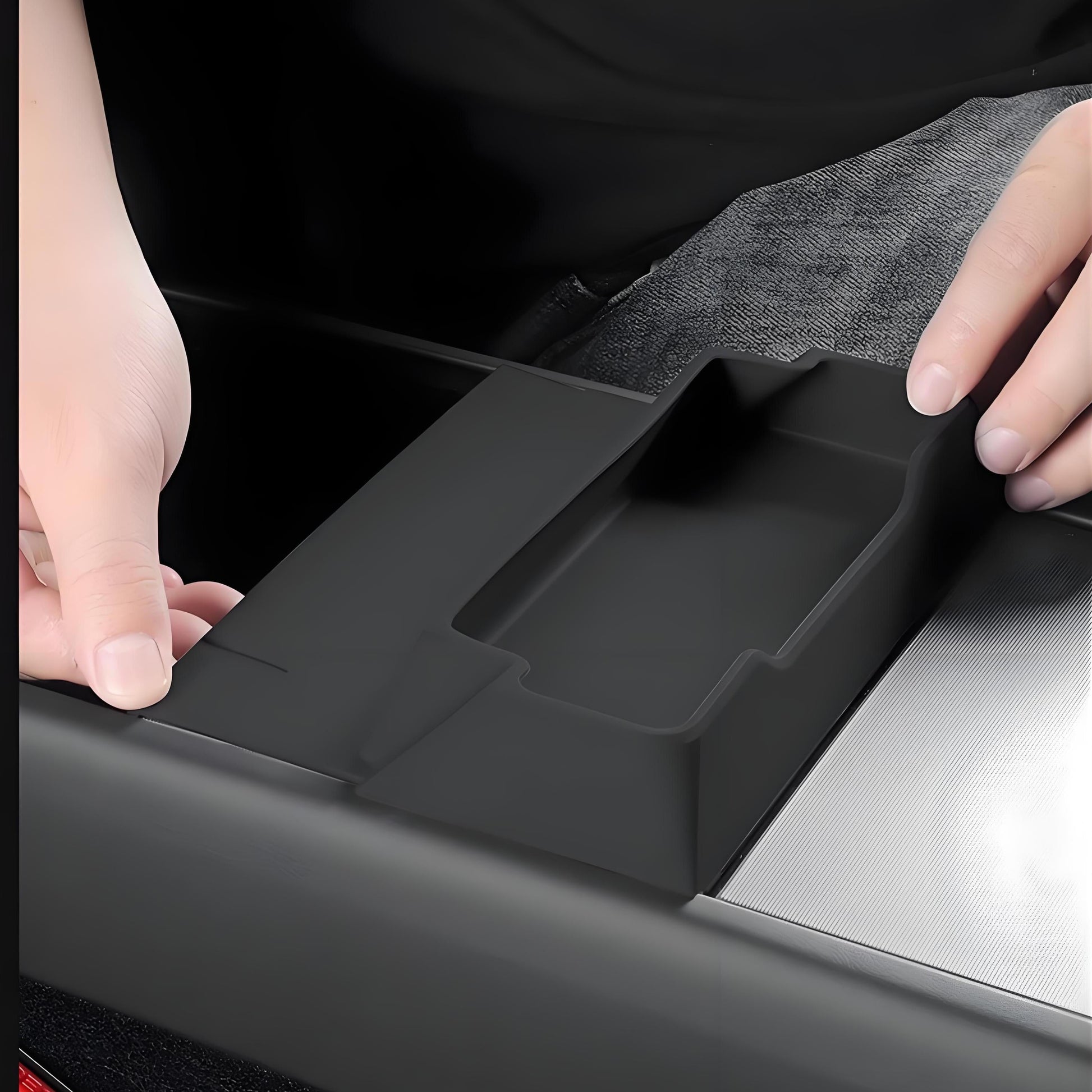 Center Console Glasses Tray for Tesla Model Y Juniper & Model 3 Highland - Tesery Official Store