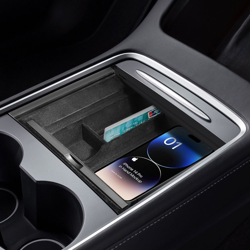 Center Console Organizer for Tesla Model 3 & Model Y - Tesery Official Store