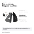 Charge Port Door Assembly for Tesla Model 3 / Model Y – North America - Tesery Official Store