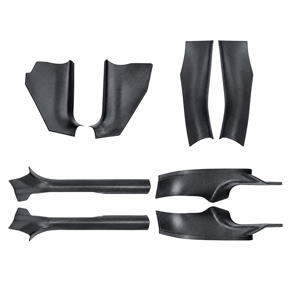 Complete Interior Door Sill Protection Kit for Model Y Juniper | TESERY - Tesery Official Store