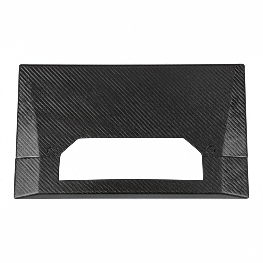 Cybertruck Display Back Overlay | Real Dry Carbon Fiber Center Screen Cover - Tesery Official Store
