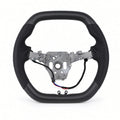 D-Shaped Carbon Fiber Steering Wheel for Model 3 Highland / Model Y Juniper - Tesery Official Store
