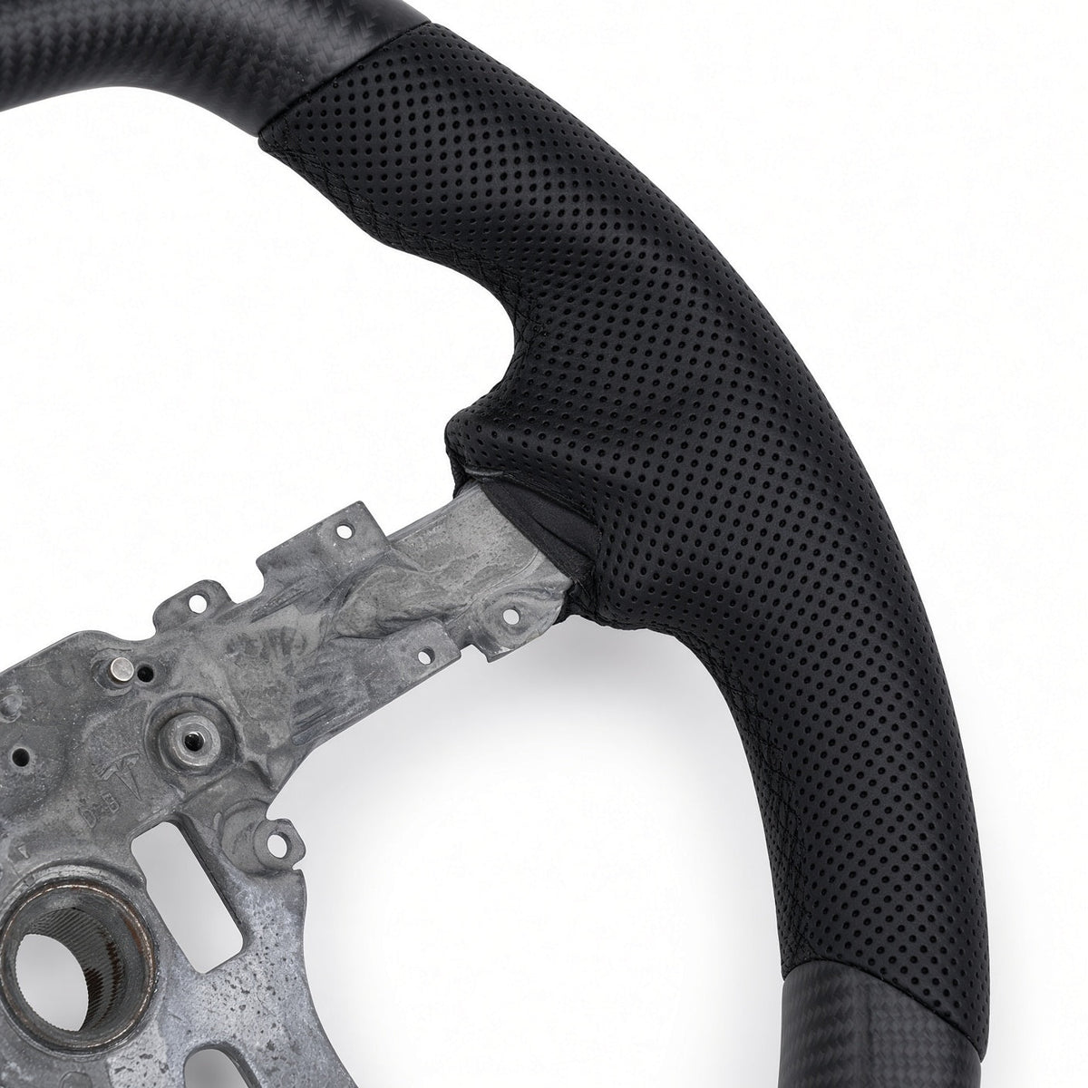 D-Shaped Carbon Fiber Steering Wheel for Model 3 Highland / Model Y Juniper - Tesery Official Store