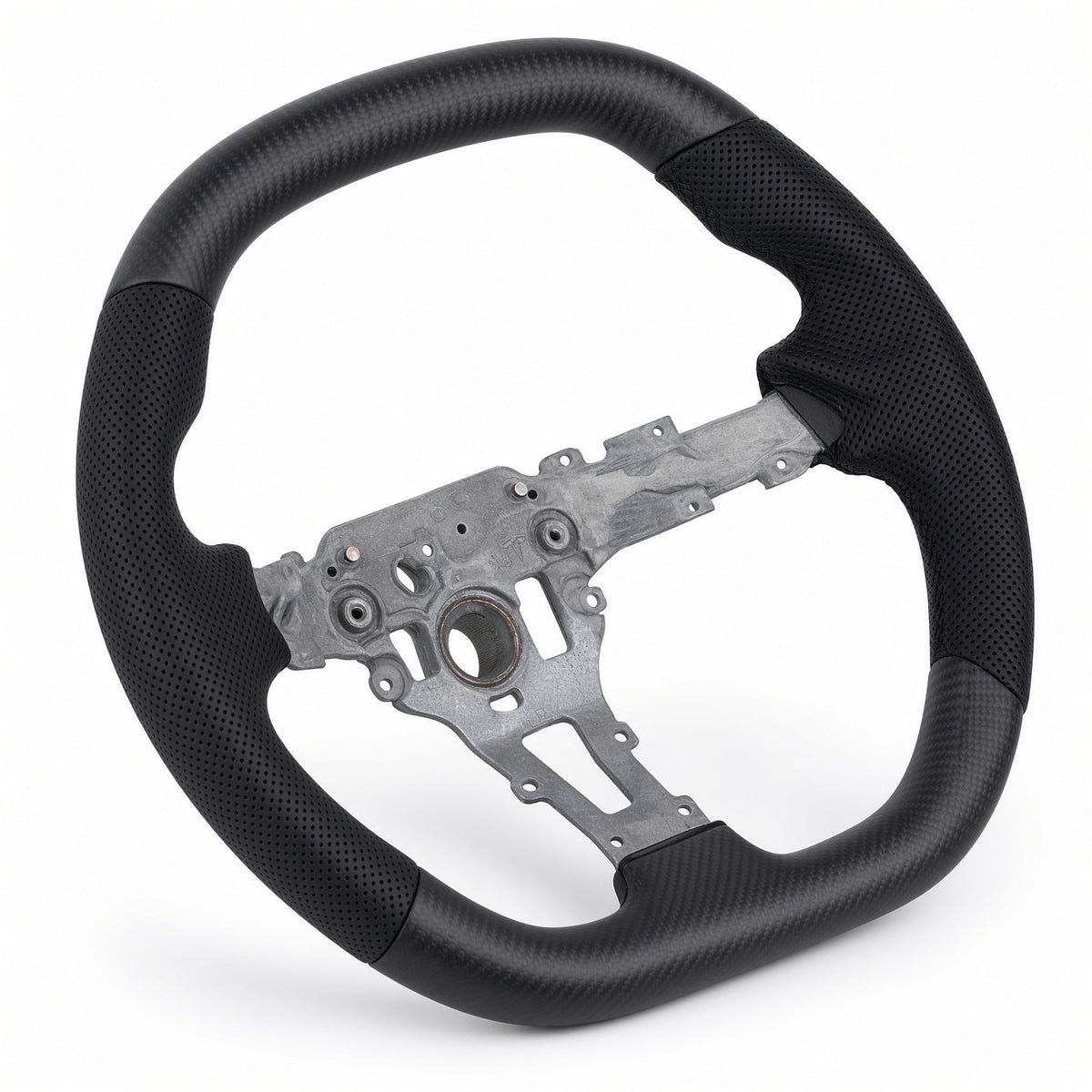 D-Shaped Carbon Fiber Steering Wheel for Model 3 Highland / Model Y Juniper - Tesery Official Store