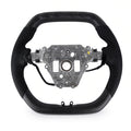 D-Shaped Carbon Fiber Steering Wheel for Model 3 Highland / Model Y Juniper - Tesery Official Store