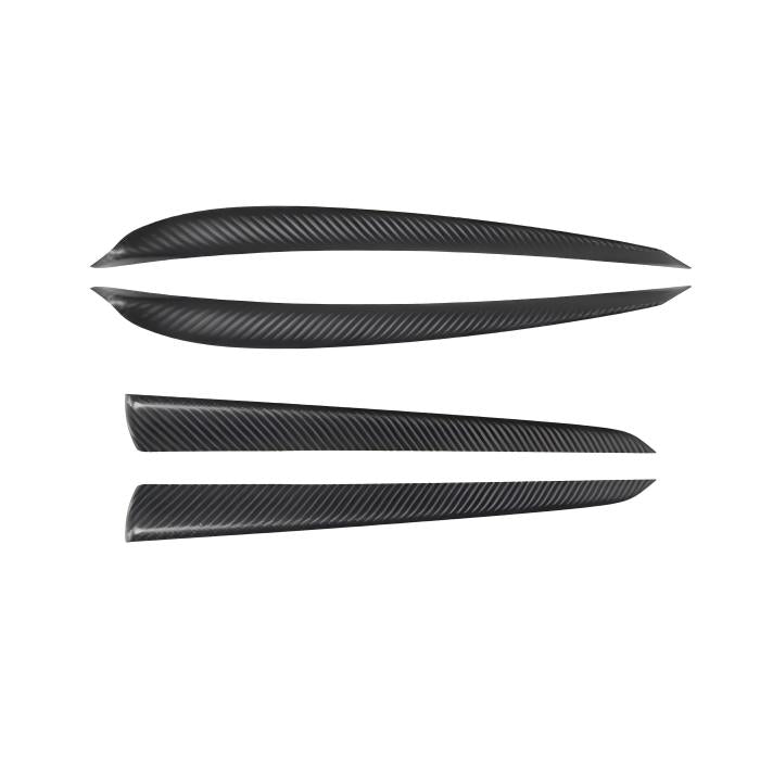 Door Trim Dry Carbon Fiber Overlay for Model S/X - Tesery Official Store