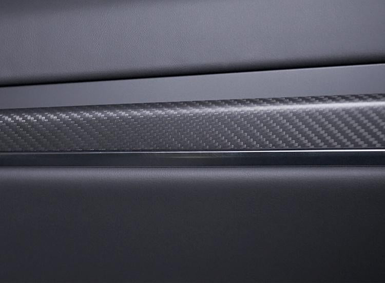 Door Trim Dry Carbon Fiber Overlay for Model S/X - Tesery Official Store
