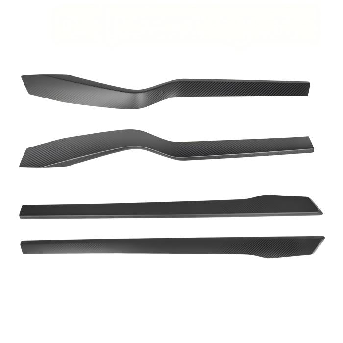 Door Trim Dry Carbon Fiber Overlay for Model S/X - Tesery Official Store