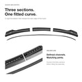 Double-Channel Hood Weatherstrip for Tesla Model Y (Pre-Juniper) - Tesery Official Store