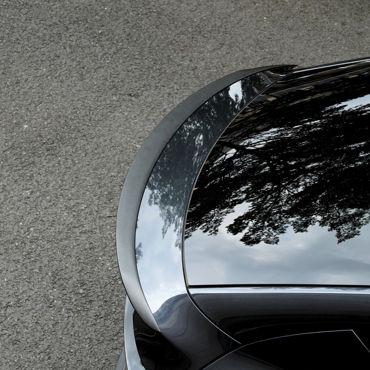 Dry Carbon Fiber Rear Trunk Spoiler for Tesla Model Y Juniper - Tesery Official Store