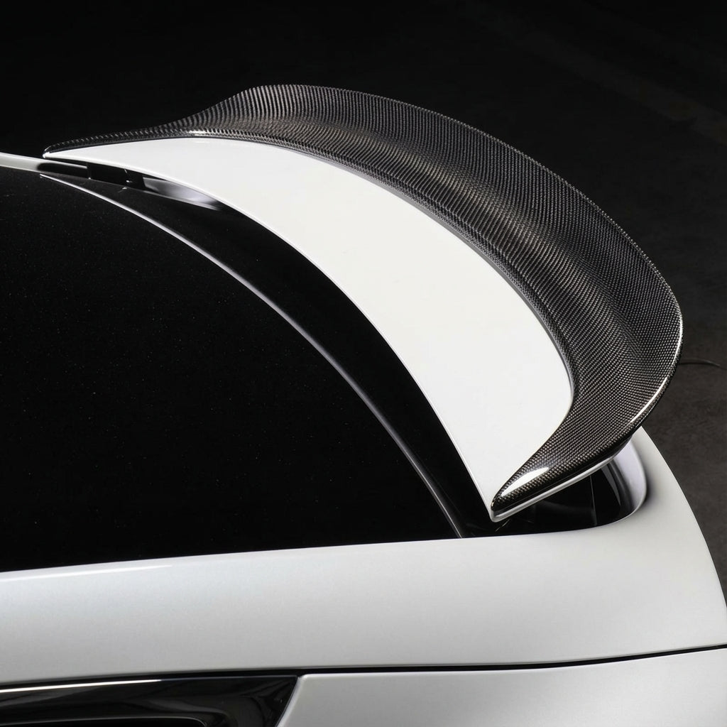 Dry Carbon Fiber Spoiler R - Style for Model X 2023 - 2025 | Tesery - Tesery Official Store