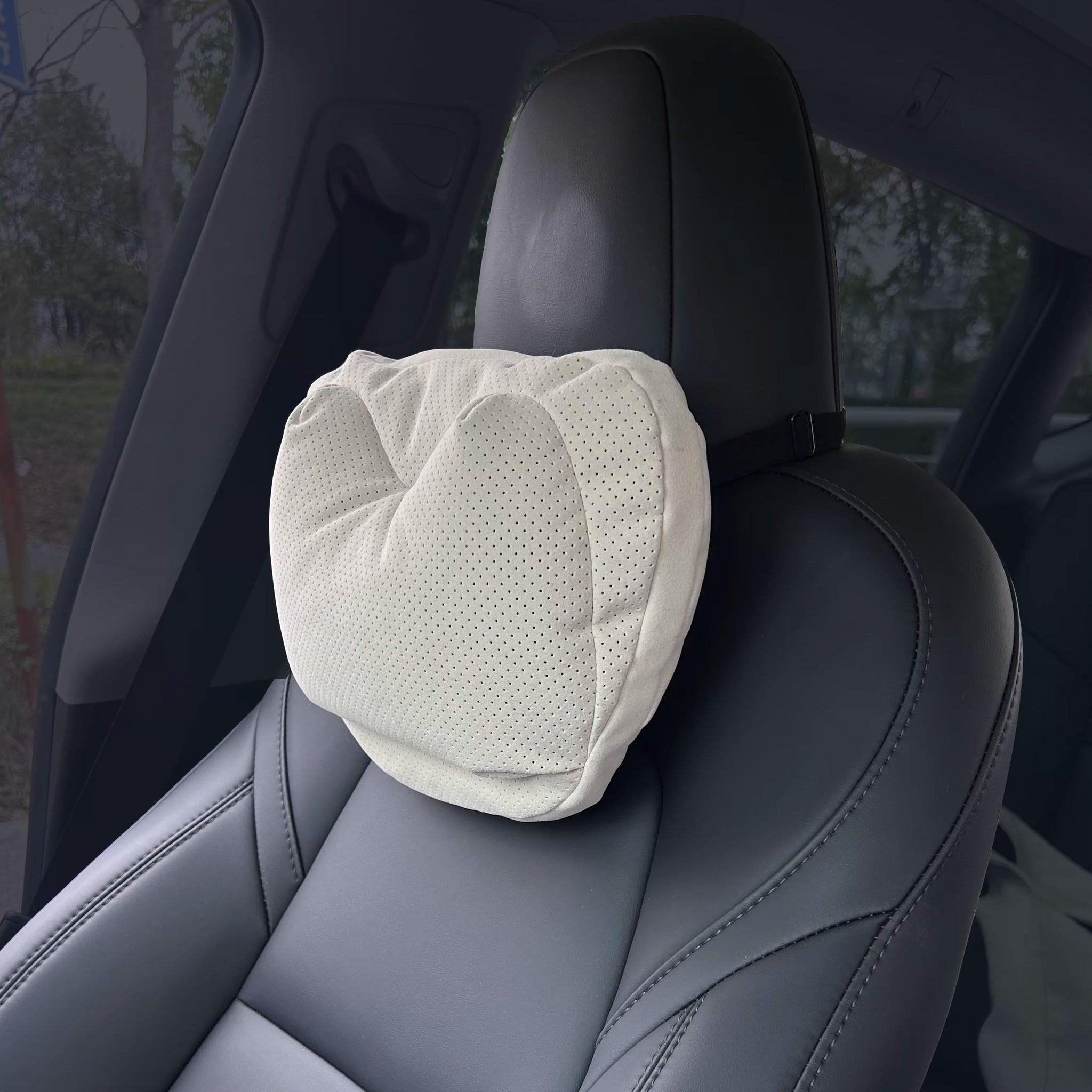 Dual - Layer Pressure Relief Headrest for Tesla Model 3/Y/S/X - Tesery Official Store