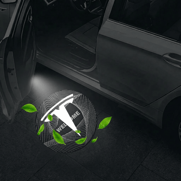 Dynamic 3D LED Puddle Lights for Model 3/Y (2017 - Present) | 360° Adjustable - Tesery Official Store