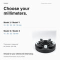 Forged Wheel Spacer for Tesla Model 3/Y/X/S (a set 4pcs) - Tesery Official Store