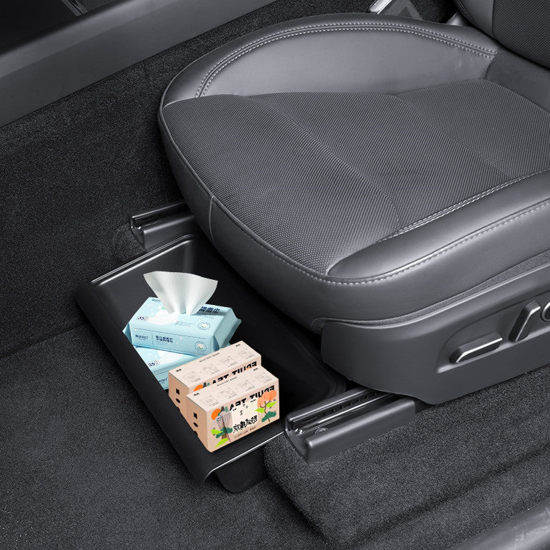 Forward/Rearward Under Front Seat Storage Box for Tesla Model Y Juniper - Tesery Official Store