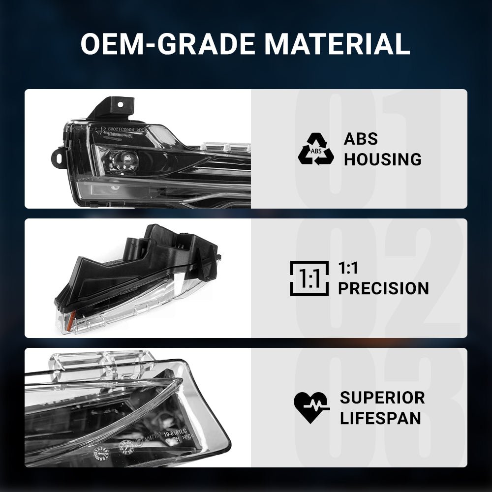 Front Bumper Fog Light Replacement for Model 3/Y - Tesery Official Store