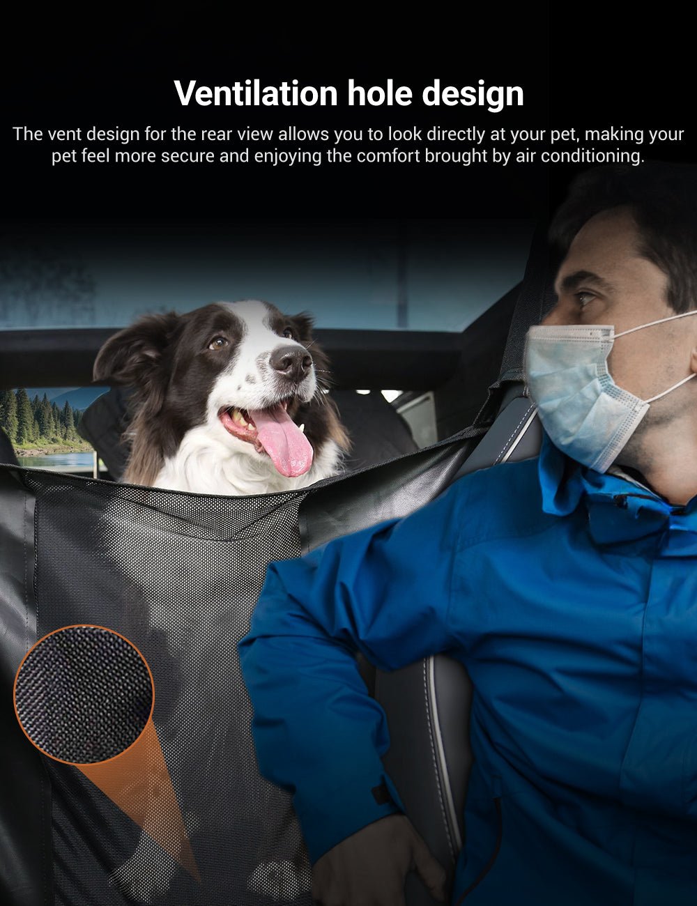 Full - Cover Rear Dog Seat Cover for Cybertruck - Tesery Official Store