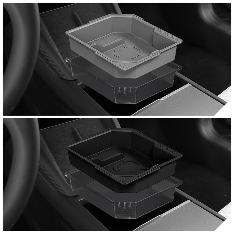 Functional Style Central Control Storage Box for Model Y Juniper & Model 3 Highland - Tesery Official Store