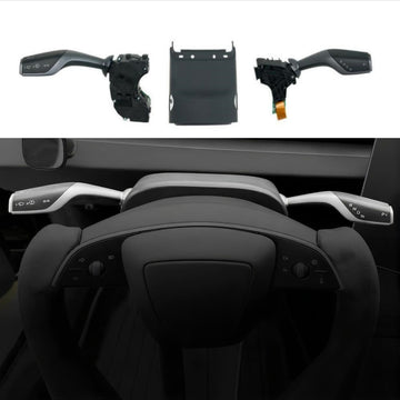 Gear Selector & Turn Signal Lever Stalk Upgrade Kit for Model 3 Highland & Model Y Juniper - Tesery Official Store