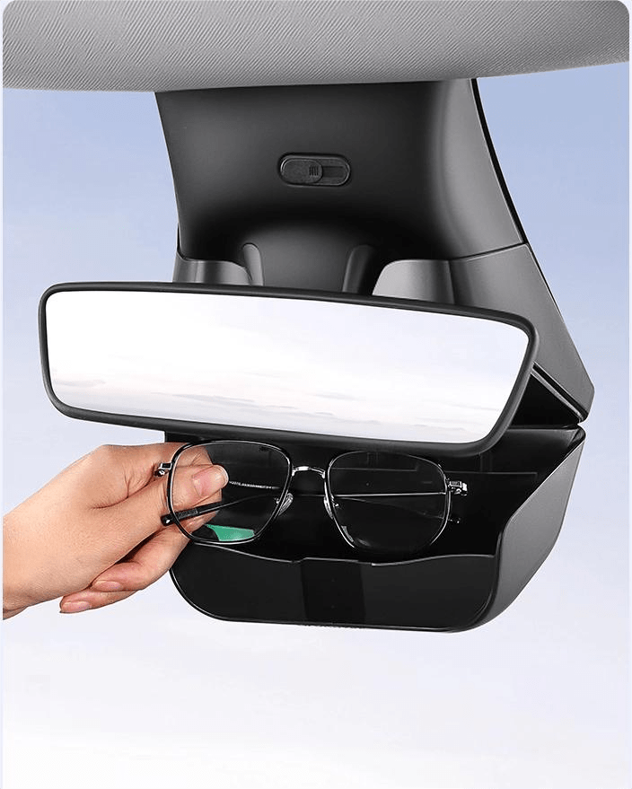 Hidden Sunglass Storage for Model Y Juniper 2025+| Flocked ABS Storage Box - Tesery Official Store