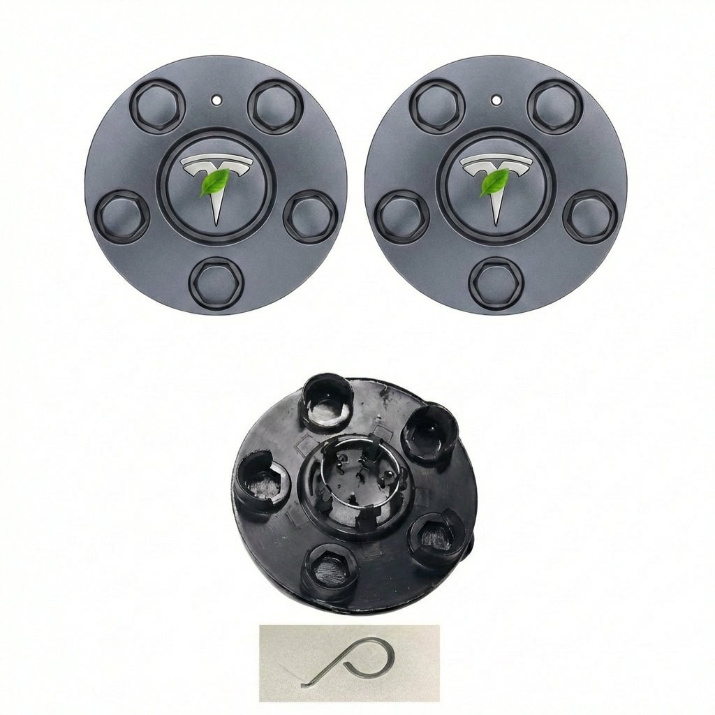 Hub Center Caps for Tesla Model 3 Highland (2024+) 18’’ Photon Wheels – Threaded Style | Tesery - Tesery Official Store