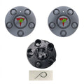 Hub Center Caps for Tesla Model 3 Highland (2024+) 18’’ Photon Wheels – Threaded Style | Tesery - Tesery Official Store