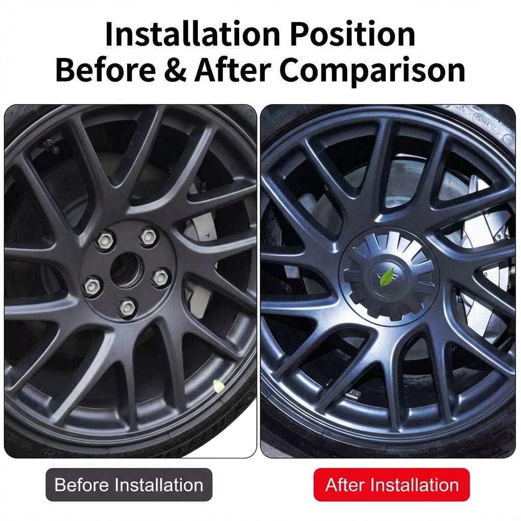 Hub Center Caps for Tesla Model 3 Highland (2024+) 18’’ Photon Wheels – Threaded Style | Tesery - Tesery Official Store