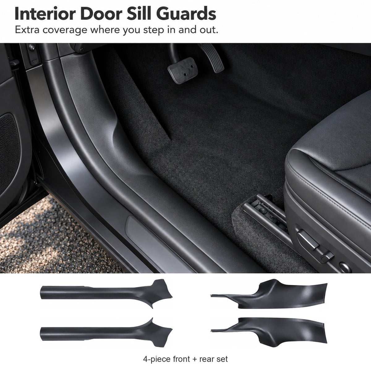 Interior & Trunk Protection Accessories Kit for Tesla Model Y Premium - Tesery Official Store