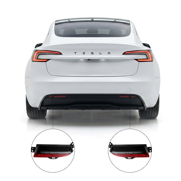 LED Rear Bumper Reflector Lights for Model 3 Highland - Tesery Official Store