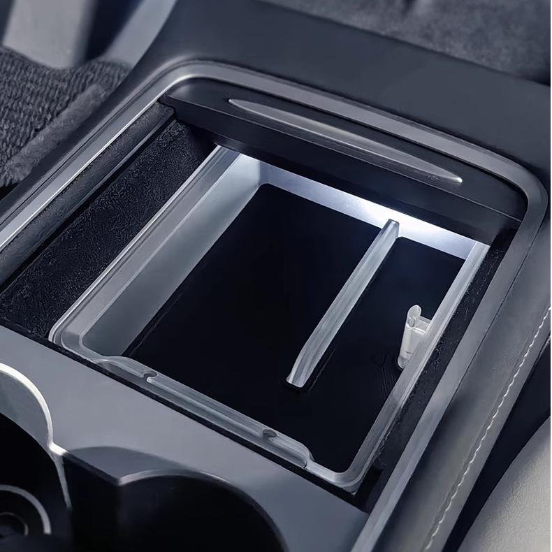 Luminous Center Console Storage Organizer for Model Y Juniper (2PCS) - Tesery Official Store
