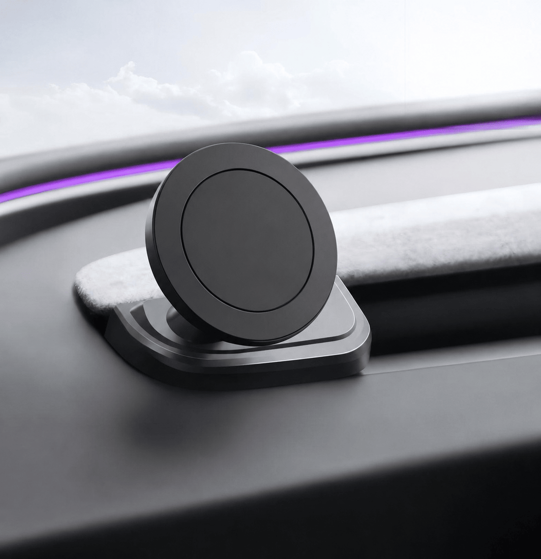 Magnetic Dashboard Phone Mount for Model 3 Highland / Model Y Juniper - Tesery Official Store
