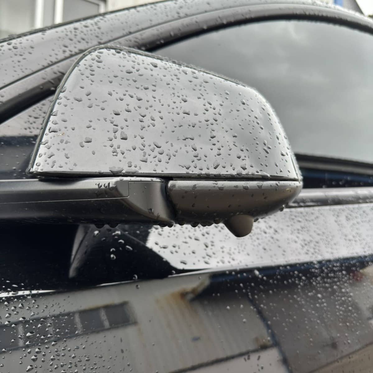 Model 3 Highland & New Model Y Angel Wings Rearview Mirror Welcome Light - Tesery Official Store