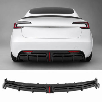 Model 3 Highland Real Carbon Fiber Rear Diffuser | Tesery - Tesery Official Store