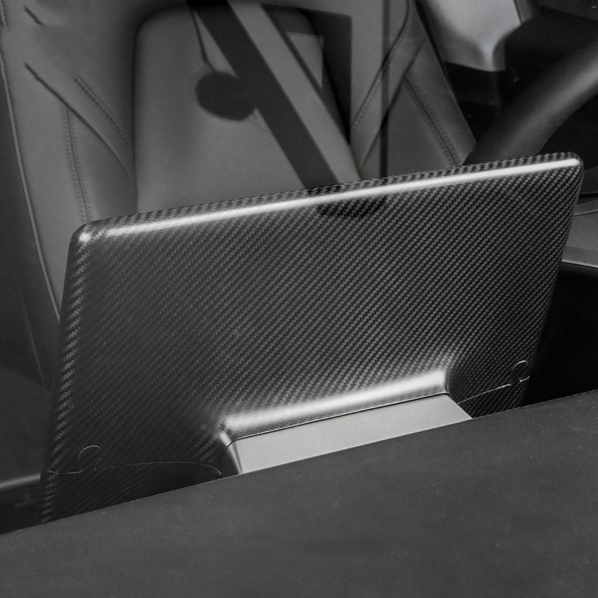 Model 3 / Y Display Cover - Dry Carbon Fiber Interior Mods - Tesery Official Store