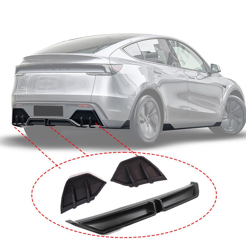 Model Y Juniper ABS Body Kit - Rear Diffuser + Lower Bumper Lip | Tesery - Tesery Official Store