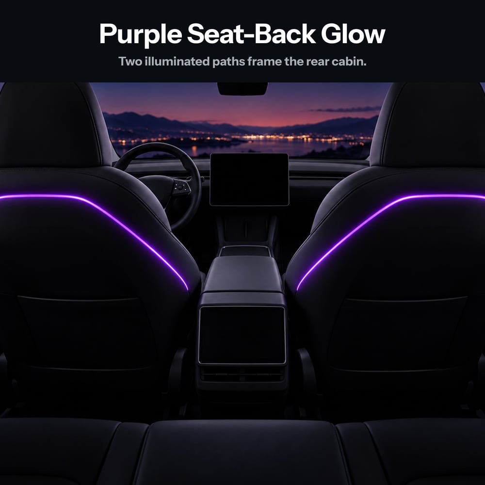 Model Y Juniper Cabin Ambient Light Upgrade Bundle - Tesery Official Store